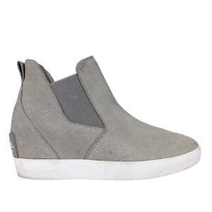 Sorel Out N About Slip-On Wedge II Boots Elastic Panels Waterproof Suede 7.5